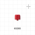 Male Luer Cap, Non-Vented, Red -  - 65285
