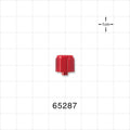 Male Luer Cap, Vented, Red -  - 65287