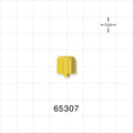 Male Luer Cap, Vented, Yellow -  - 65307