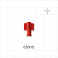 Female Luer Cap, Non-Vented, Red -  - 65315
