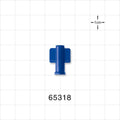 Female Luer Cap, Non-Vented, Blue -  - 65318