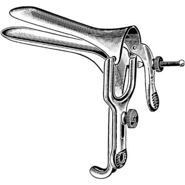Sklar Instruments -Graves Vaginal Speculum 4x1-1/4" Medium Each 90-3701