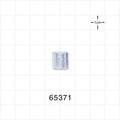 Stemless Male Luer Cap, Non-Vented, Clear -  - 65371