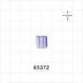 Stemless Male Luer Cap, Non-Vented, Blue -  - 65372
