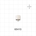 Male Luer Cap, Vented, White -  - 65413