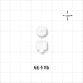 Male Luer Cap, Vented, Natural -  - 65415