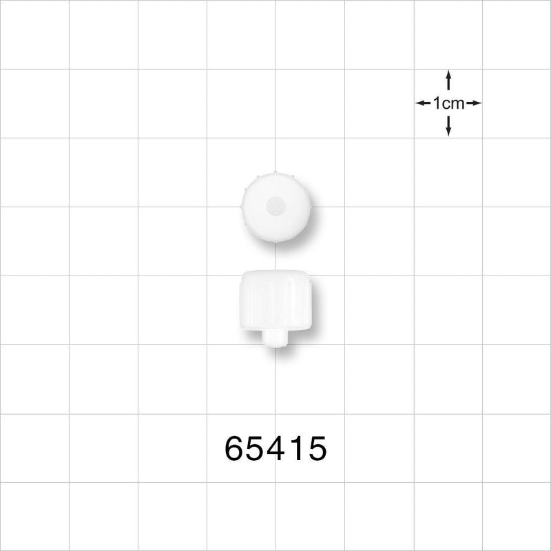 Male Luer Cap, Vented, Natural -  - 65415