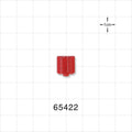 Male Luer Cap, Non-Vented, Red -  - 65422