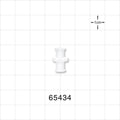 Female Luer Lock, Female Luer Lock, White -  - 65434