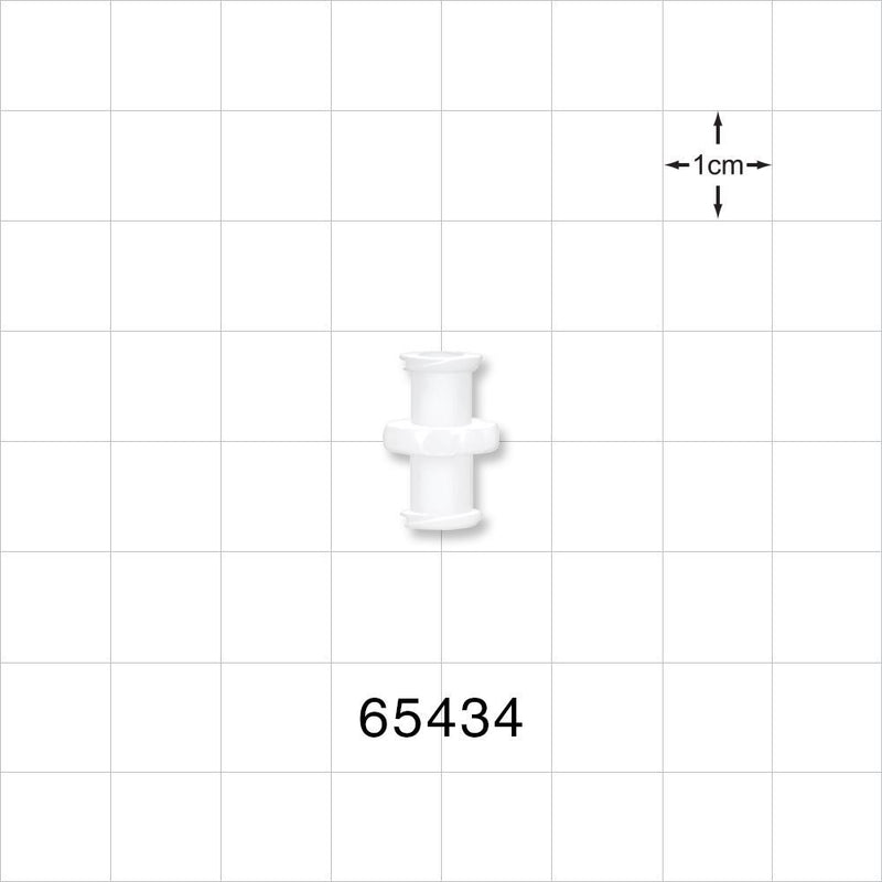 Female Luer Lock, Female Luer Lock, White -  - 65434