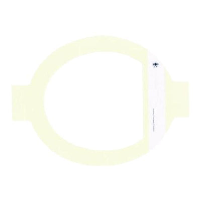 3M Medical Products Tegaderm HP Film IV/Frame Style Dressing 4x4-1/2" Sterile Oval Adhesive Trans LF, 4 BX/CA - 9546HP