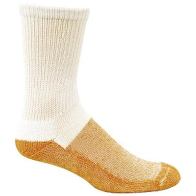 Renfro Corporation -Copper Sole Premium Compression Socks Crew Length Medium Women 4-10 White CSCU-2125-WM