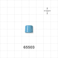Stemless Male Luer Cap, Vented, Light Blue -  - 65503