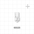 Male Luer Lock Connector - 0.31 inch - 0.32 inch ID (7.9 mm - 8.1 mm) - 65525