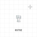Female Luer Cap, Vented, Clear -  - 65702