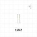 Female Luer Cap, Non-Vented, White -  - 65707
