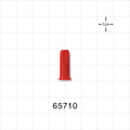 Female Luer Cap, Vented, Red -  - 65710