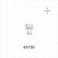 Female Luer Cap, Non-Vented, Clear -  - 65730