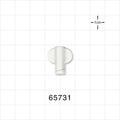 Female Luer Cap, Non-Vented, White -  - 65731