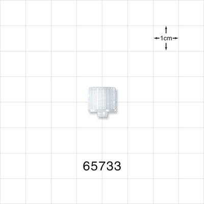 Male Luer Cap, Non-Vented, Natural -  - 65733