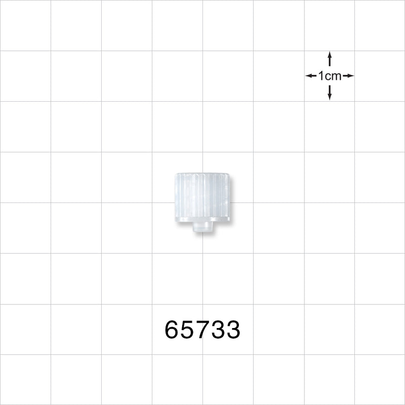Male Luer Cap, Non-Vented, Natural -  - 65733