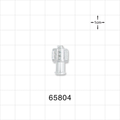 Double Dead-Ender Cap, Non-Vented, Clear -  - 65804