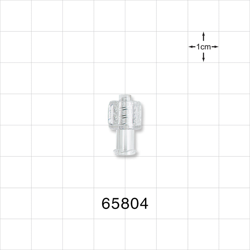 Double Dead-Ender Cap, Non-Vented, Clear -  - 65804