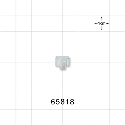 Male Luer Cap, Non-Vented, Natural -  - 65818