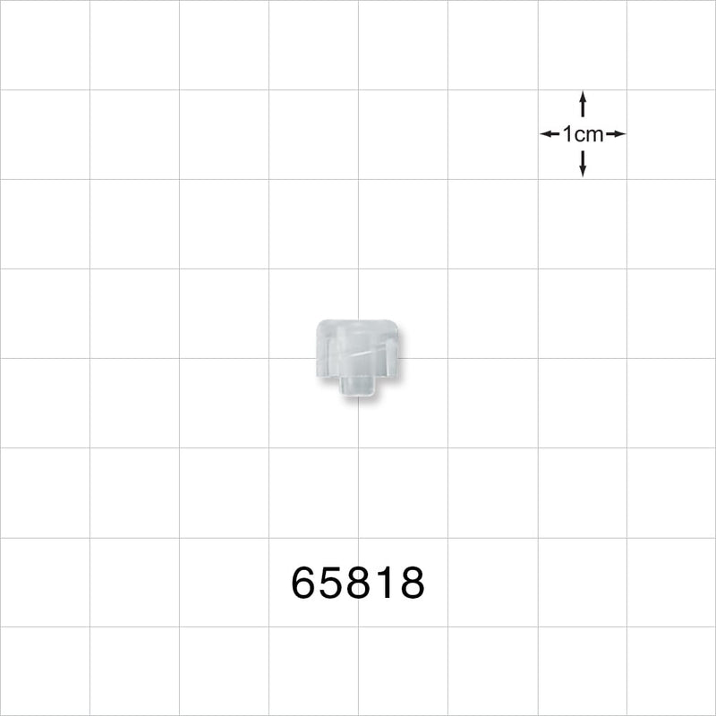Male Luer Cap, Non-Vented, Natural -  - 65818