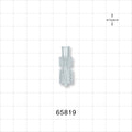 Female Luer Lock, Male Luer w/Spin Lock, Clear -  - 65819
