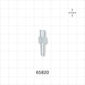 Female Luer Lock, Male Luer Slip, Clear -  - 65820