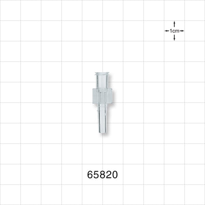 Female Luer Lock, Male Luer Slip, Clear -  - 65820