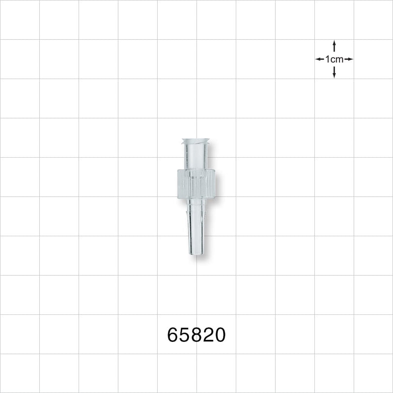 Female Luer Lock, Male Luer Slip, Clear -  - 65820