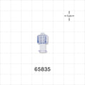 Double Dead-Ender Cap, Vented, Clear -  - 65835