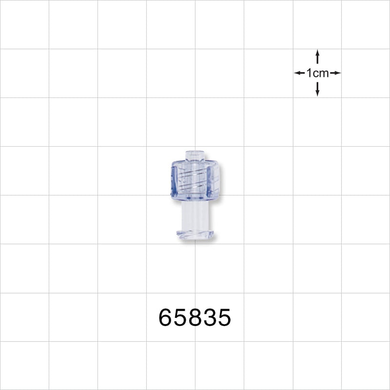 Double Dead-Ender Cap, Vented, Clear -  - 65835