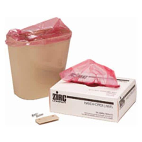Zirc Bag Trash Plastic Handi-Hopper Flat Pack 100/Box - 20Z410