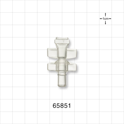 Bag Port, Twist-Off - 0.203 inch ID/0.28 inch OD (5.16 mm/7.11 mm) - 65851