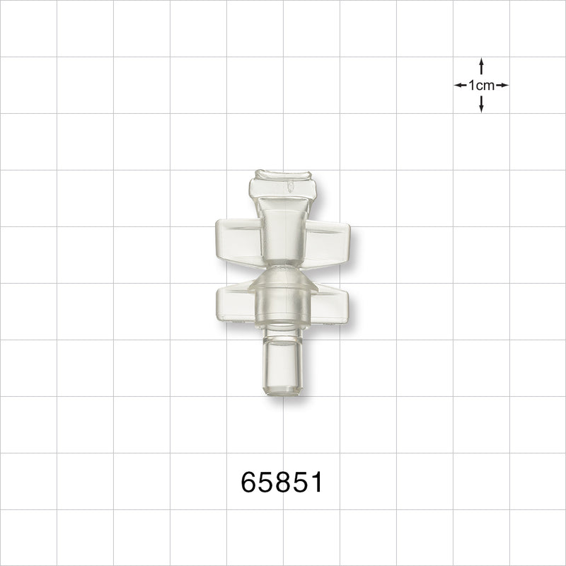 Bag Port, Twist-Off - 0.203 inch ID/0.28 inch OD (5.16 mm/7.11 mm) - 65851