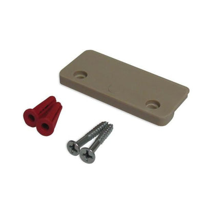 Zirc -Handi-Hopper Trash Bracket Gray 2-1/4x1/4x1" Plastic For Can Non-Sterile Mounted Each 20Z408I