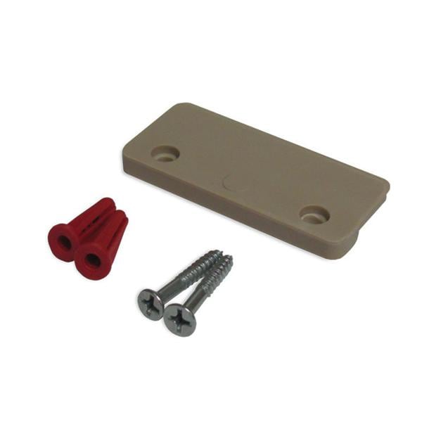 Zirc -Handi-Hopper Trash Bracket Gray 2-1/4x1/4x1" Plastic For Can Non-Sterile Mounted Each 20Z408I