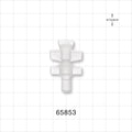 Bag Port, Twist-Off - 0.203 inch ID/0.28 inch OD (5.16 mm/7.11 mm) - 65853