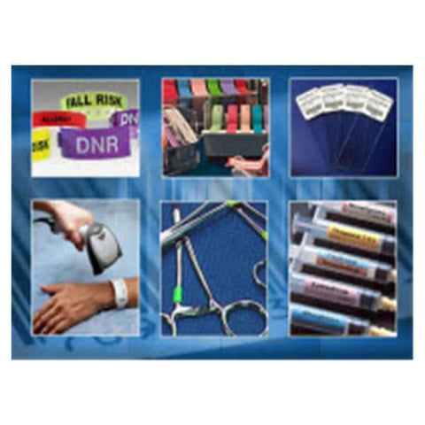 Precision Dynamics Corp. Anesthesia System Sublimaze mcg/ml Blue 1/2x500" 1/Rl - AN-93