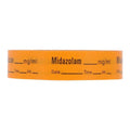 Precision Dynamics Corp. Anesthesia Tape DTI Midazolam 1mg/mL Orange 1/2x500" 333/Pk - AN-120