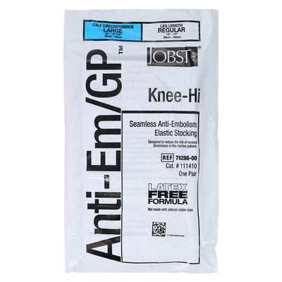 BSN Medical, Inc Jobst Compression Stocking Knee High Large Unisex 14-17" White - 111410