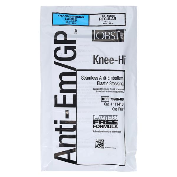 BSN Medical, Inc Jobst Compression Stocking Knee High Large Unisex 14-17" White - 111410