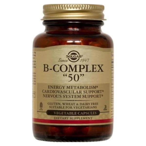 Garden of Life , LLD B-Complex "50" Adult Supplement Vegicaps Vegetarian/Kosher 250/Bottle - 33984011229