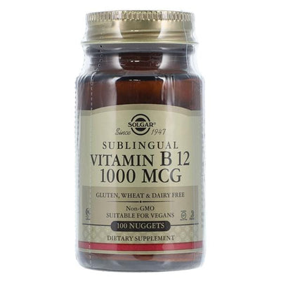 Garden of Life , LLD Vitamin B-12 Supplement Chewable Nuggets 1000mcg Twist Cap 100/Bottle - 33984032293