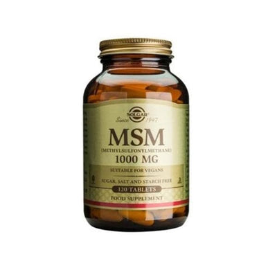 Garden of Life , LLD MSM Supplement Tablets Vegetarian/Kosher 1000mg 120/Bottle - 33984017344