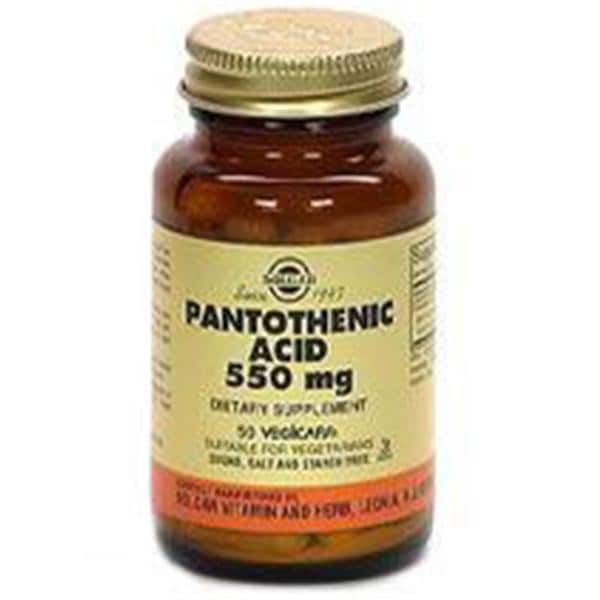 Garden of Life , LLD Pathothenic Acid Vitamin/Supplement Vegicaps 550mg 100/Bottle - 33984021716