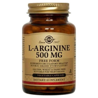 Garden of Life , LLD L-Arginine Adult Supplement Vegicaps Vegetarian/Kosher 500mg Free Form 100/Bottle - 33984001411